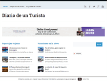 Tablet Screenshot of diariodeunturista.com